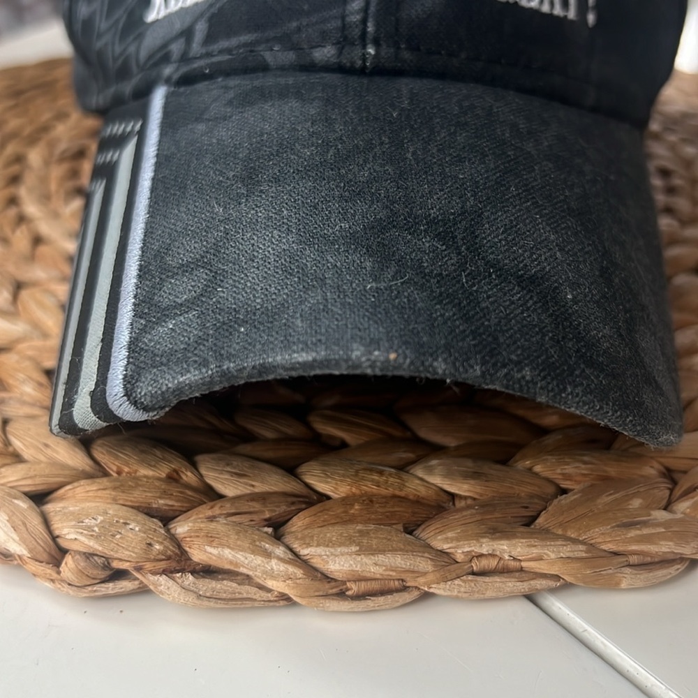 President Trump 2020 Keep America Great Flag Gray Adjustable Hat Baseball - Picture 7 of 7